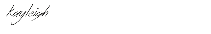 Kayleigh Conway signature