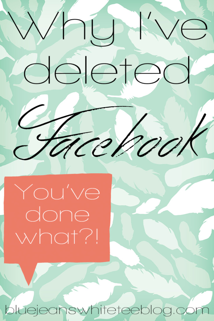 Why I've deleted Facebook.