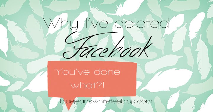 Why I've deleted Facebook.